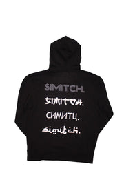 Hoodie Black Simitch typo