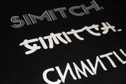 Hoodie Black Simitch typo